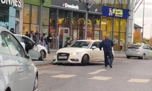 Altercation Ends with Demolition Derby