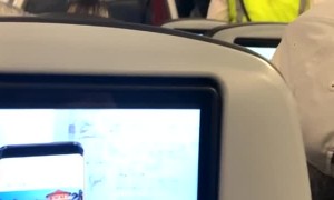 Lady Who Thinks Plane is Currently in Water Escorted off Flight