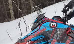 Broken Ball Joint? Just Drive Snowmobile Sideways