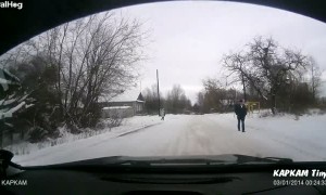 Worker Falls From Second Story Roof