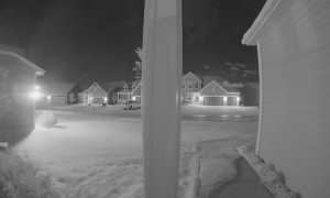 St. Louis Meteor Spotted in Door Cam