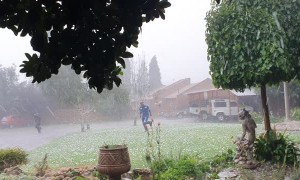 Huge Hailstorm in Ermelo