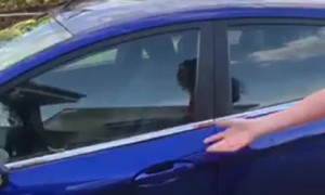 Car in Rough Shape After Hail Storm