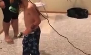 Virtual Reality Jumps Lands into Real Wall