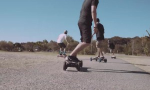 Epic offroad electric skating in Australia 