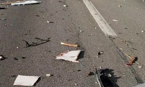 Semi Takes out Tow Truck in Interstate