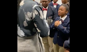 Young lady inspired by 1st African American CEO of Chase