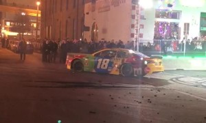 Kyle Busch at Burnouts On Broadway