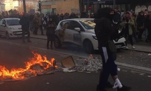 Protests in The Streets of Lyon