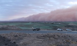 Outback Australian Dust Storm