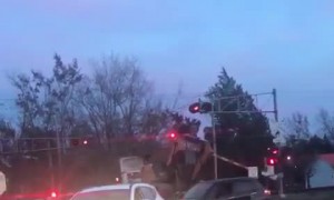 Train Crashes into Tractor-Trailer in Saint Stephen