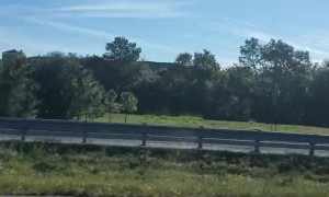 Tesla Driver Asleep at the Wheel