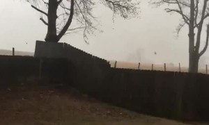 Intense tornado in Mississippi town caught on camera