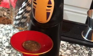 Tip Jar Eats Coins for Dinner