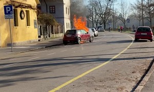 Car Fire Causes Engine to Start Itself