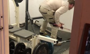 Snake is Just Trying to Get Swole