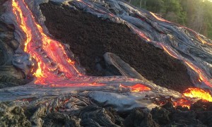 Hawaiian Lava at Sunrise