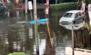 Flood Can't Stop Kayaking Floridian