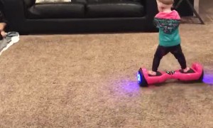 16-Month-Old Hoverboard Baby