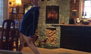 Slippery Floor Makes for Smooth Entrances