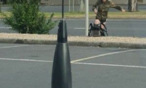 Energetic Dancer Shows Some Style on the Street