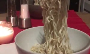 What happens when you eat noodles during a polar vortex?