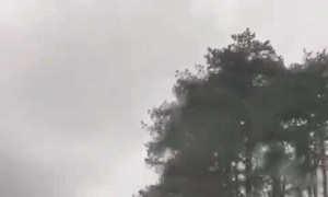 Town in Northern Ireland feels the force of Storm Brendan