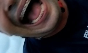 Speedy Pup Chases Cyclist