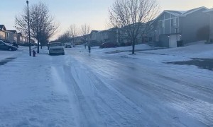 Ice Skating the Streets of Lincoln