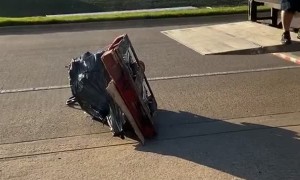 Delivery Drops off Truck