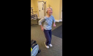 When they say they ‘celebrate life’ at this assisted living facility, boy do they mean it!