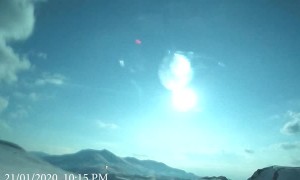 Meteor Sighting From Mount Sannine