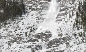 Massive Avalanche in Alberta