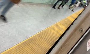 Surprised by Windowless Subway