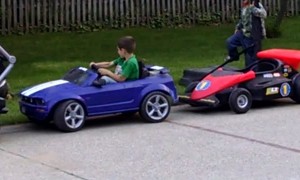 Drift Parking a Toy Car