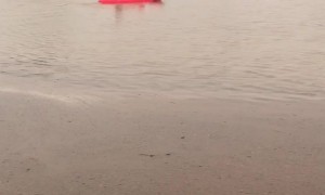 Kayaking in the Street After Summer Rain