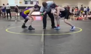 Close Friends Forced to Wrestle Put on Surprising Show