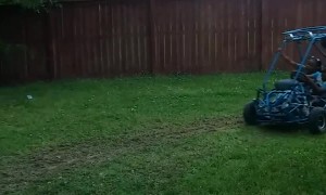 Kids Go Fast on Go-Kart