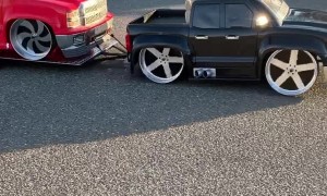 Kid Delivers a Custom Toy Truck