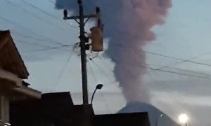 Indonesia's most active volcano erupts with force