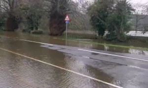 Roads closed in England due to heavy floods