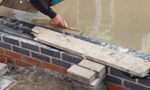 Floating Worker Finishes the Job