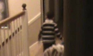 Boy Gets Upset at Dad over Halloween Candy