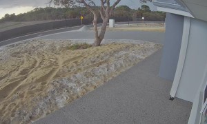 Lightning Strike Ignites Bushfire