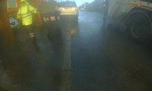 Man Bashes Car with Bin in Belfast