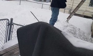 Ice Removal Leads to Power Outage