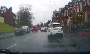 Driver Flees After Colliding With Parked Car