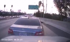 Erratic Driver Performs Brake Check