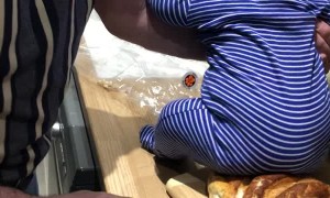 Father of Twins Finds Creative Way to Multitask