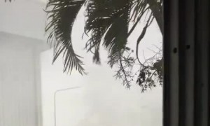 Intense Storm Rips Factory Apart